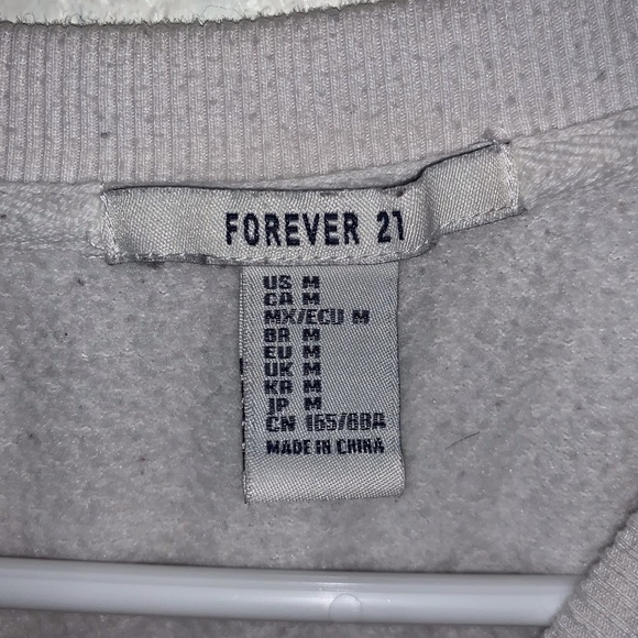 FLIRT (FILA) white womens sweatshirt - Picture 3 of 10